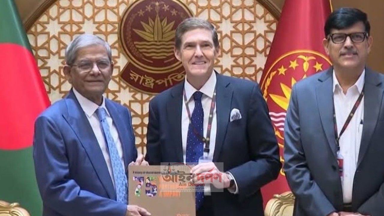 রাষ্ট্রপতির সঙ্গে সাক্ষাৎ করলেন সাবেক মার্কিন রাষ্ট্রদূত মিলার